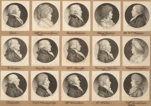 Collection de portraits de Saint-Mémin, Groupe 9 - Charles B. J. Févret de Saint Mémin
