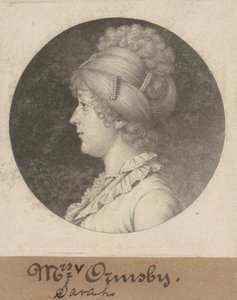 Sarah Mahon Ormsby - Charles B. J. Févret de Saint Mémin