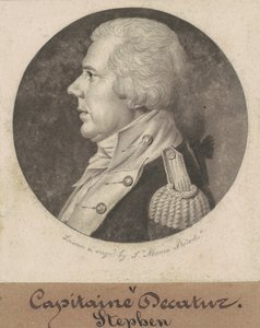Stephen Decatur, Sr. - Charles B. J. Févret de Saint Mémin