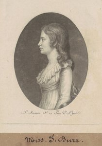 Theodosia Burr - Charles B. J. Févret de Saint Mémin