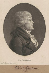 Thomas Jefferson - Charles B. J. Févret de Saint Mémin