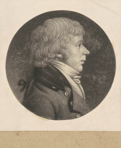 Homme non identifié - Charles B. J. Févret de Saint Mémin