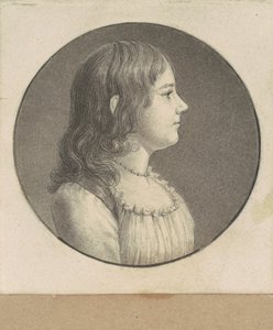 Jeune femme non identifiée - Charles B. J. Févret de Saint Mémin