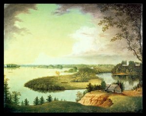 Rivière Delaware, près de Bordenton, New Jersey - Charles B. Lawrence