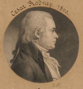 Caesar Augustus Rodney - Charles Balthazar Julien Févret de Saint-Mémin