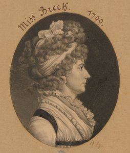 Hannah Breck - Charles Balthazar Julien Févret de Saint-Mémin