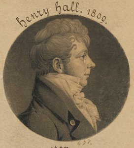 Peut-être Henry Hall ou Sutton Hall - Charles Balthazar Julien Févret de Saint-Mémin