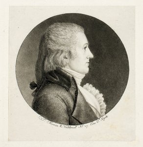 Portrait de profil, Blake - Charles Balthazar Julien Févret de Saint-Mémin