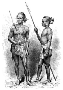 Peuple Moi, Indonésie, 1895 - Charles Barbant