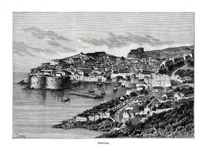Raguse, Sicile, Italie, 1879 - Charles Barbant