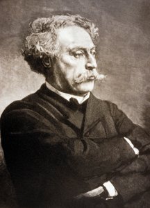 Alexandre Dumas Fils (1824-1895) écrivain français, d