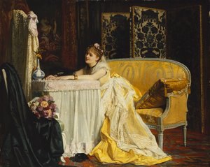 Après le bal - Charles Baugniet