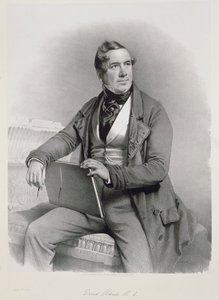 Portrait de David Roberts, frontispice du Volume I de 