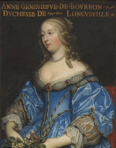 Anne-Geneviève de Bourbon-Condé 1619-1679, duchesse de Longueville, milieu du 17e siècle - Charles Beaubrun