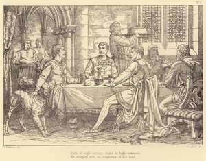 Illustration pour Lara, un conte de Lord Byron - Charles Bell Birch