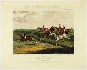 Symptômes de détresse, tirés du Grand Steeplechase Over Leicestershire - Charles Bentley