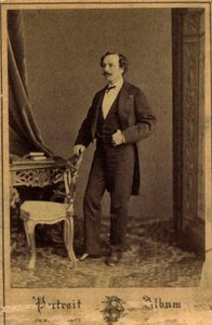 Marius Petipa, danseur et chorégraphe russe, vers 1855 - Charles Bergamasco