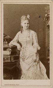 Portrait de la chanteuse d
