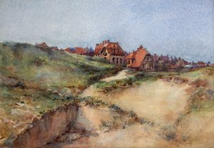 Les dunes au Touquet, c.1896 - Charles Bernier