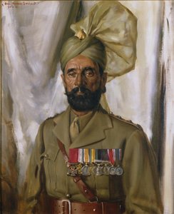 Subadar Khudadad Khan VC, 10e régiment de Baluch, c.1914-35