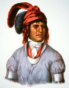 Ledagie, un chef du peuple Creek, d