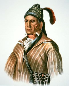 Menawa, chef du peuple Creek, d