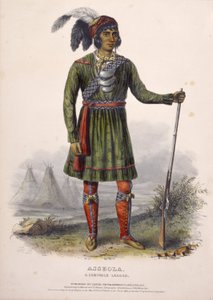 ASSEOLA, LEADER SEMINOLE, extrait de l