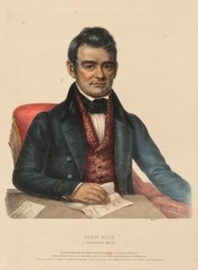 JOHN ROSS. A CHEROKEE CHIEF, extrait de History of the Indian Tribes of North America (Histoire des tribus indiennes d