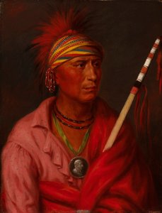 No Heart Nan-che-ning-ga, 1837 - Charles Bird King