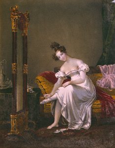 Le Négligé, vers 1830 - Charles Boulanger de after Boisfremont