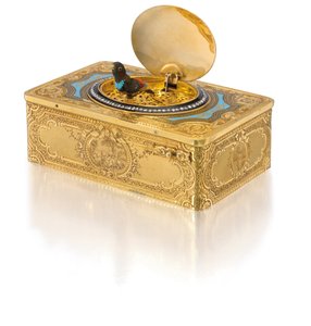 Boîte à oiseau chanteur, vers 1840 - Charles Bruguier