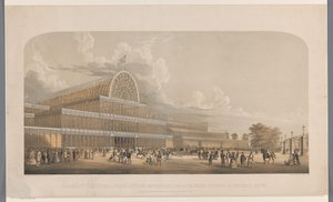 Vue du Crystal Palace - Charles Burton