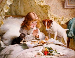 Suspense - Charles Burton Barber