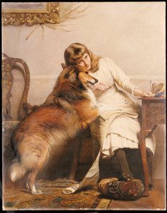 Amoureux, 1890 - Charles Burton Barber