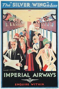 Affiche publicitaire pour Imperial Airways - Charles C. Dickson