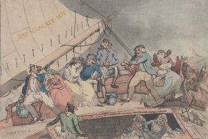 Le Margate Hoy, 19 août 1789 - Charles Catton the Younger