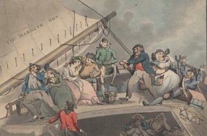Le Margate Hoy, 12 janvier 1795 - Charles Catton the Younger