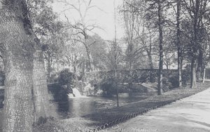 Bordeaux : Jardin-Public, le Pont rustique - Charles Chambon