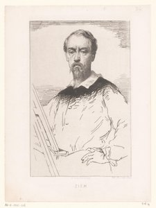 Portrait de Félix François Georges Philibert Ziem