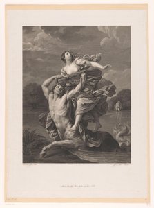 Enlèvement de Déjanire par Nessos - Charles Clément Bervic