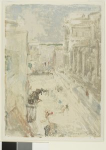 Rue à Séville - Charles Edward Conder