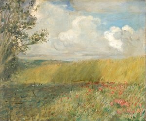Le champ de maïs, 1888-1909 - Charles Edward Conder
