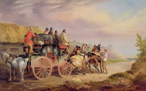 Les diligences sur la route : Le 