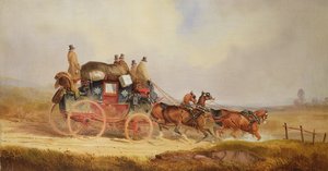 Le courrier royal de Londres à Louth