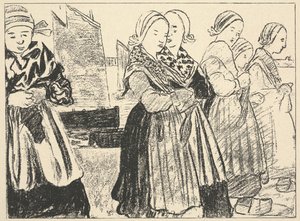 Femmes bretonnes (Bretonnes) - Charles Cottet