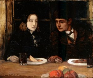Le dernier souper, Les travailleurs de la mer, 1897 - Charles Cottet