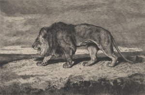 Lion marchant - Charles Courtry