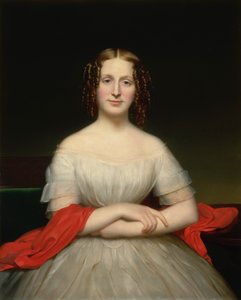 Portrait de Fidelia Marshall - Charles Cromwell Ingham