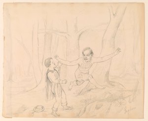 Scène de Scott - Charles Cromwell Ingham