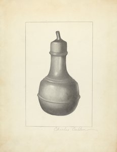 Biberon en étain